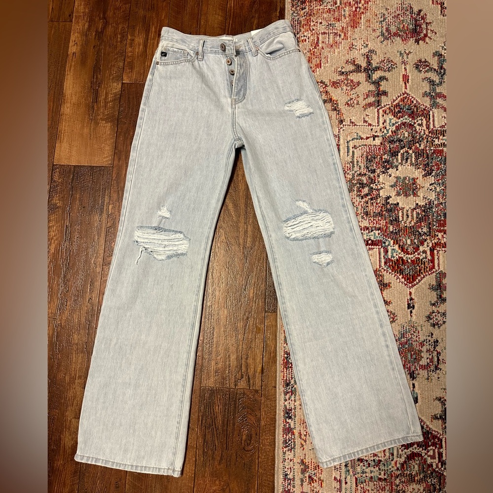 Wide Leg Kancan Jeans